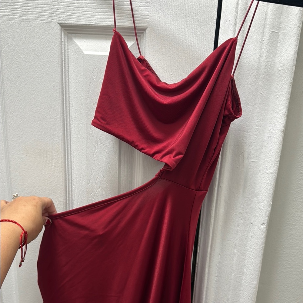 Elegant Red Women's Dress